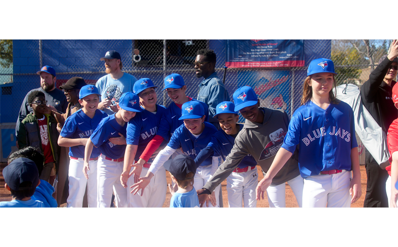 T-Ball Teams Welcomed to the League With Opening Day Base Run