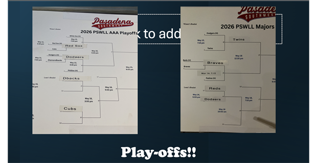 Play-offs!